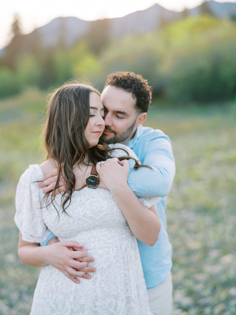 banff engagement photos