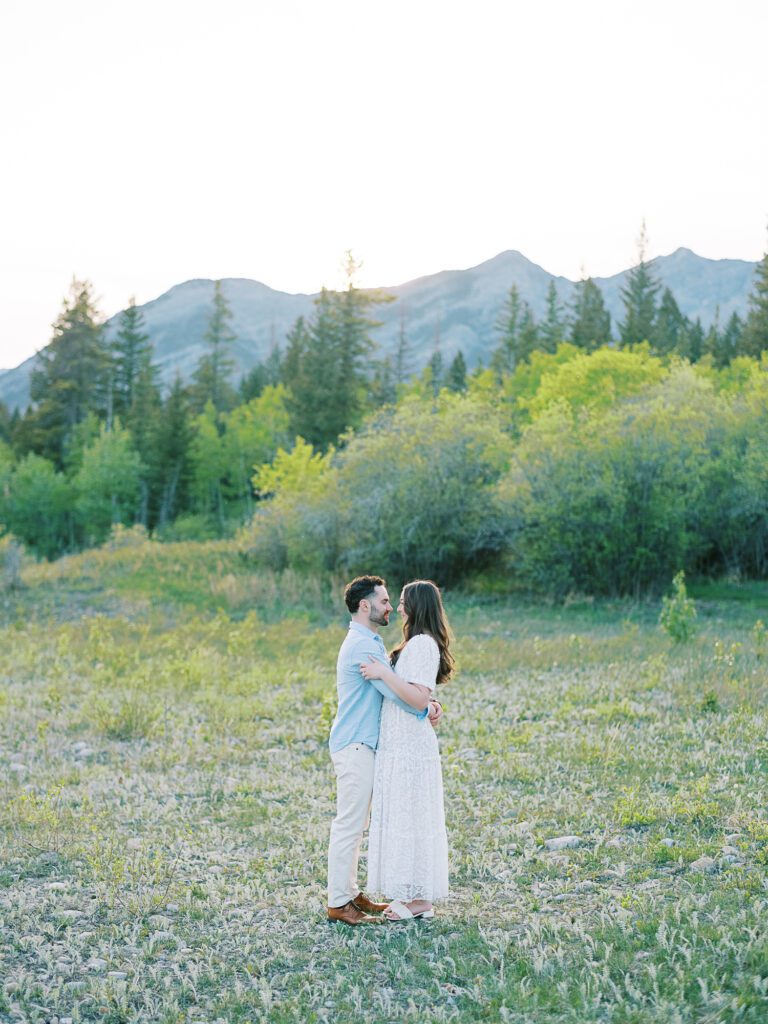 banff engagement photos