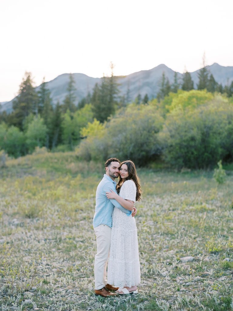 banff engagement photos