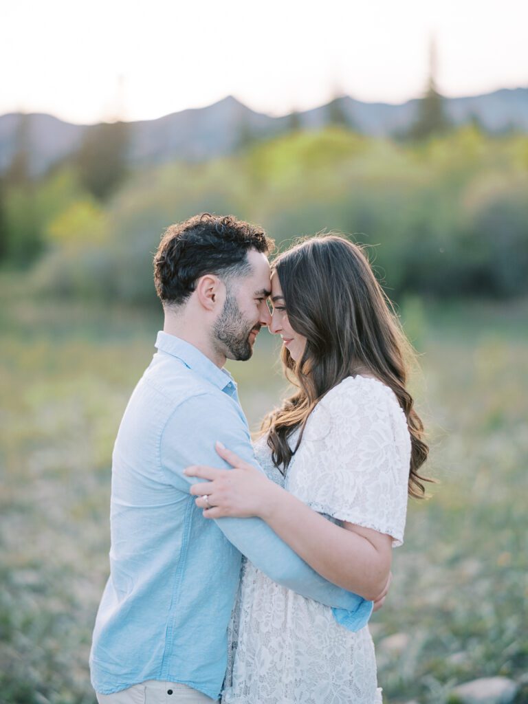 banff engagement photos