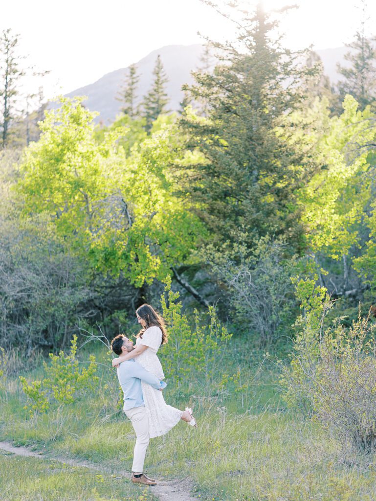 banff engagement photos