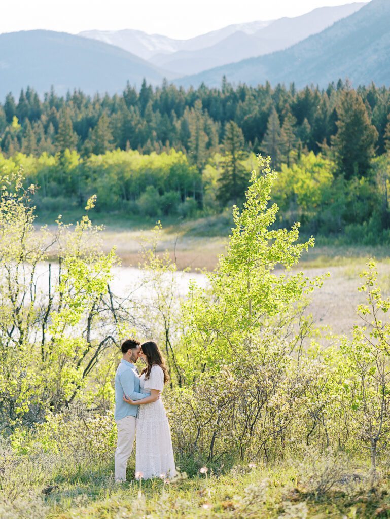 banff engagement photos