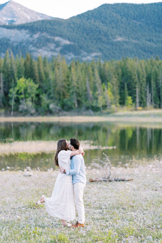 banff engagement photos