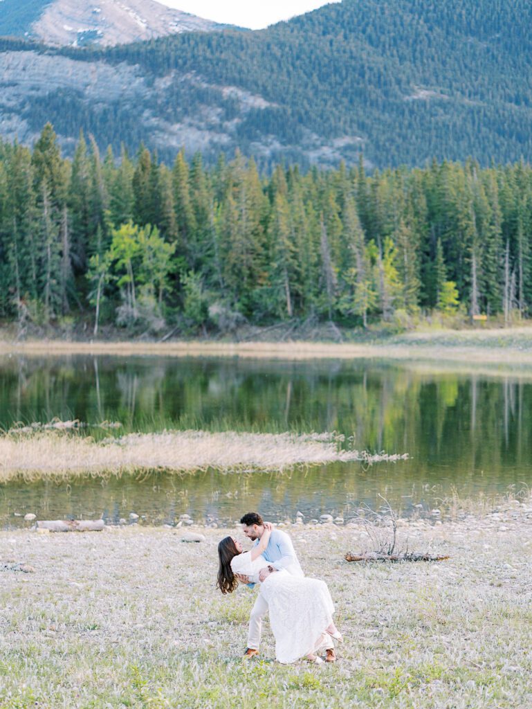 banff engagement photos