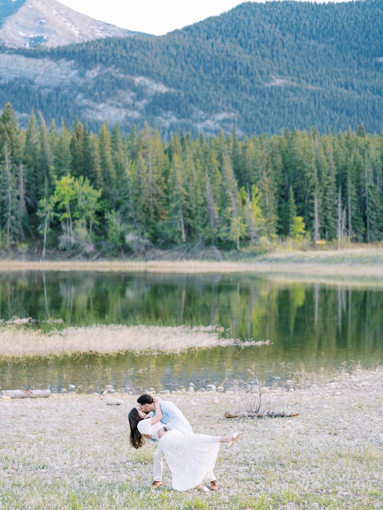 banff engagement photos