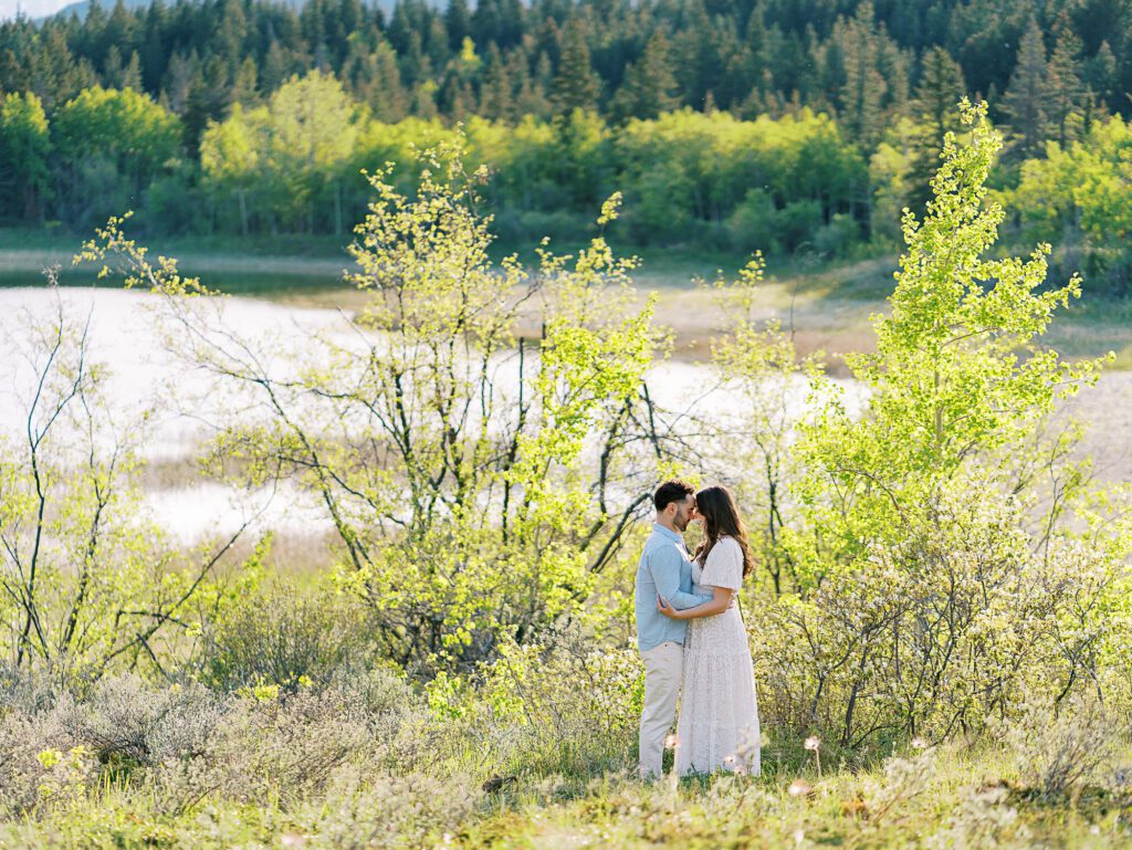 banff engagement photos