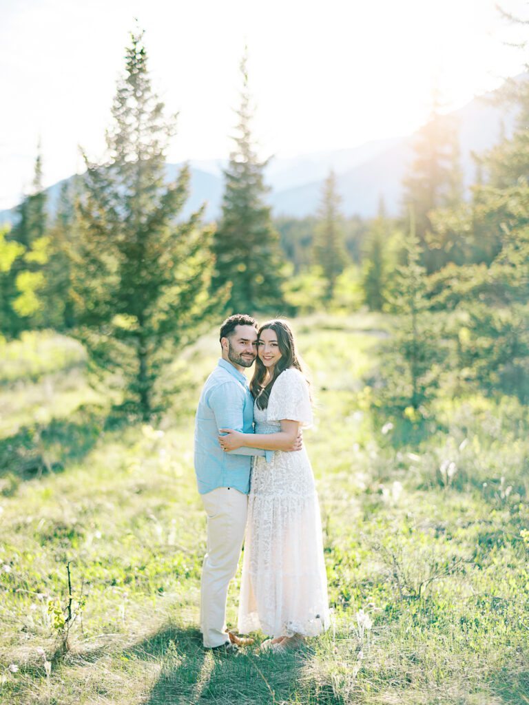 banff engagement photos