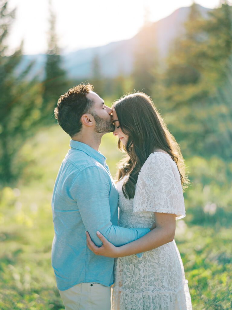 banff engagement photos