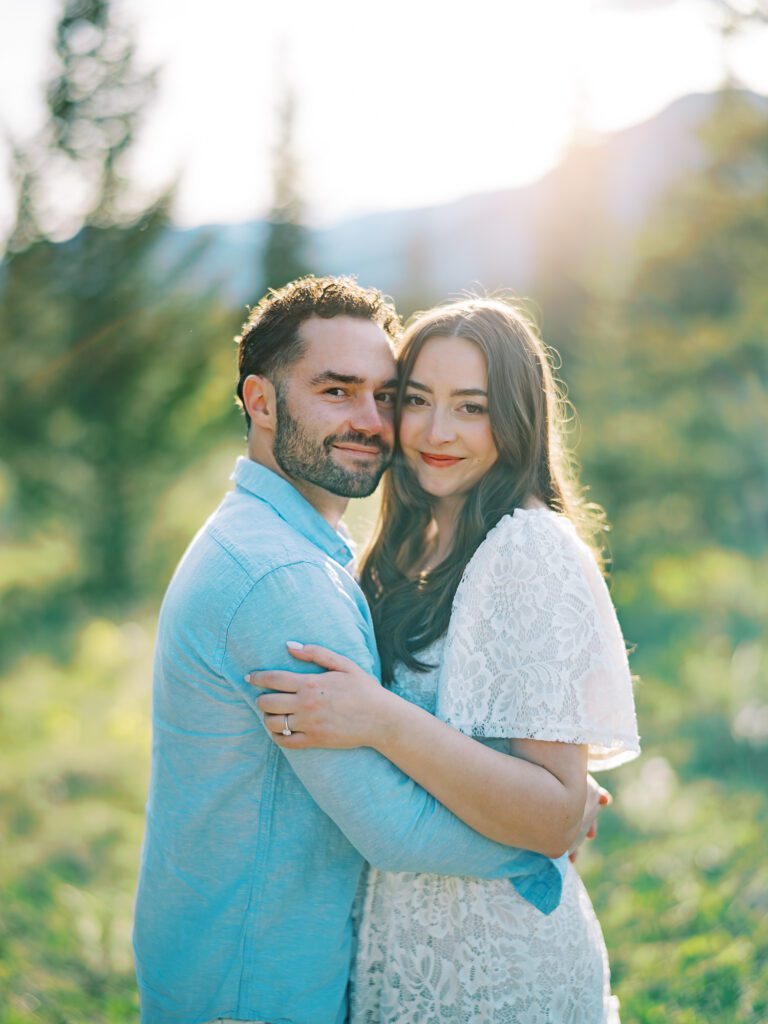 banff engagement photos