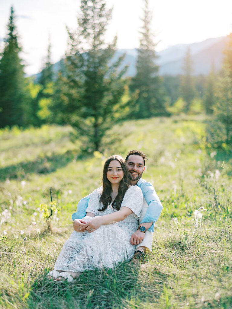 banff engagement photos