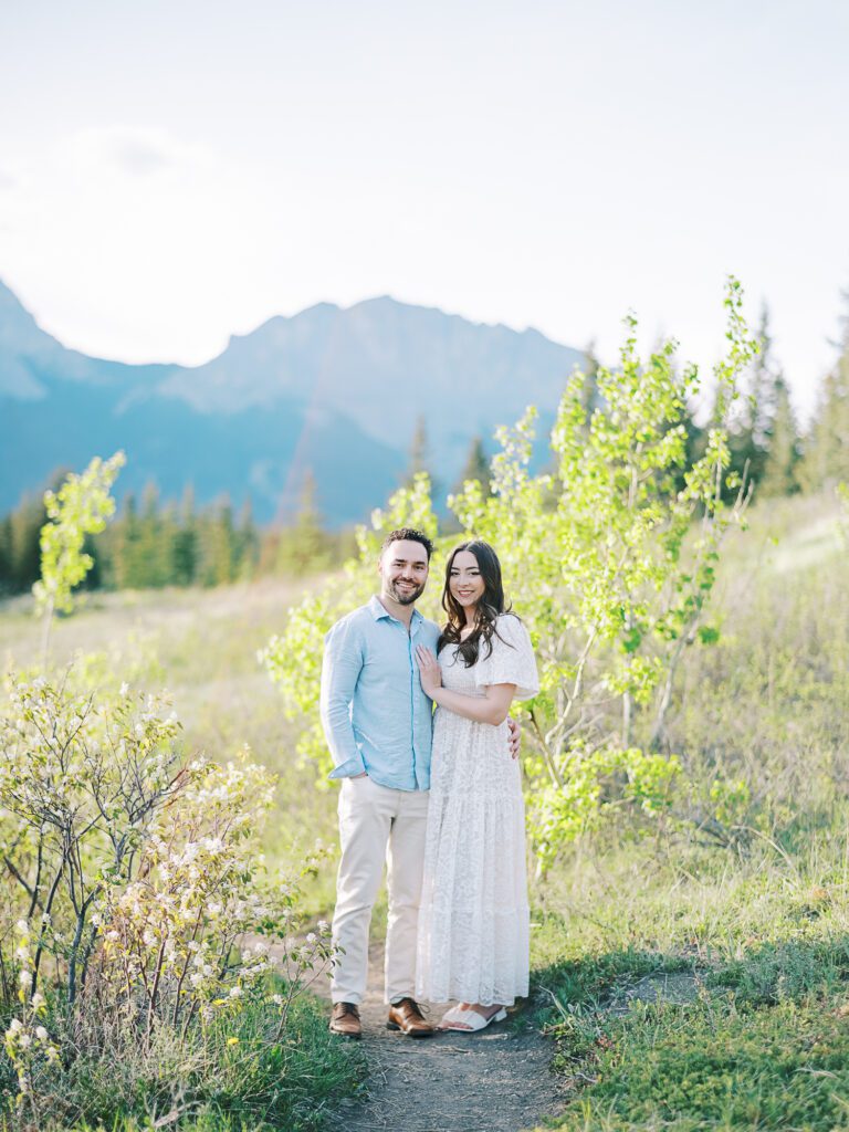 banff engagement photos