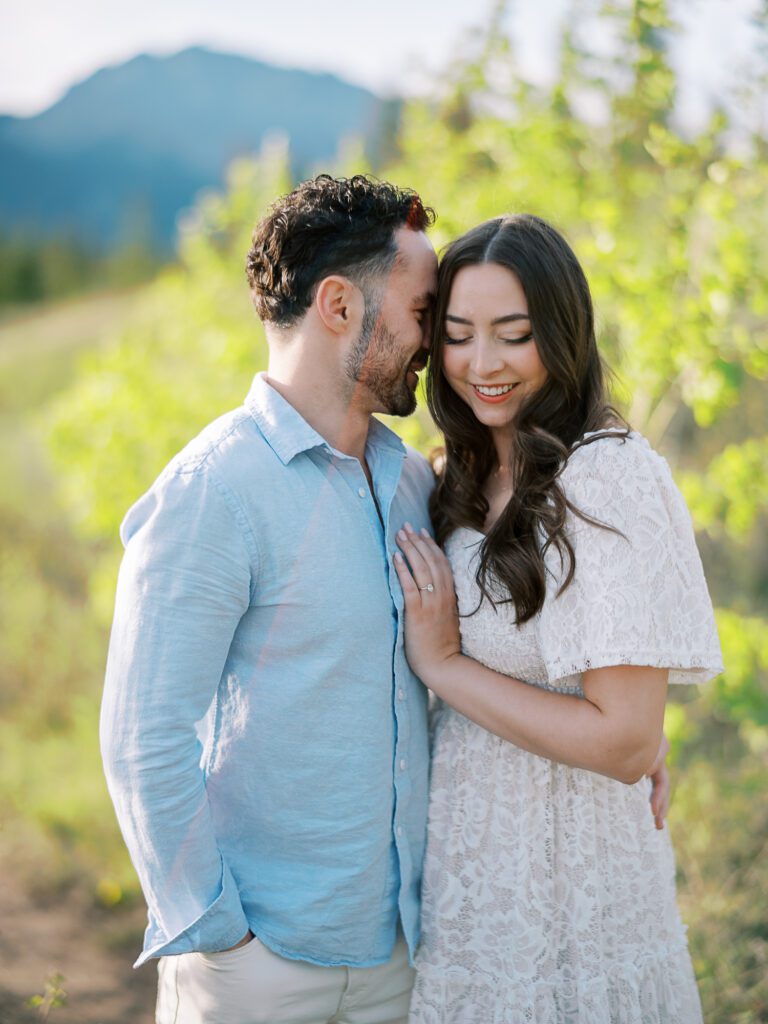 banff engagement photos