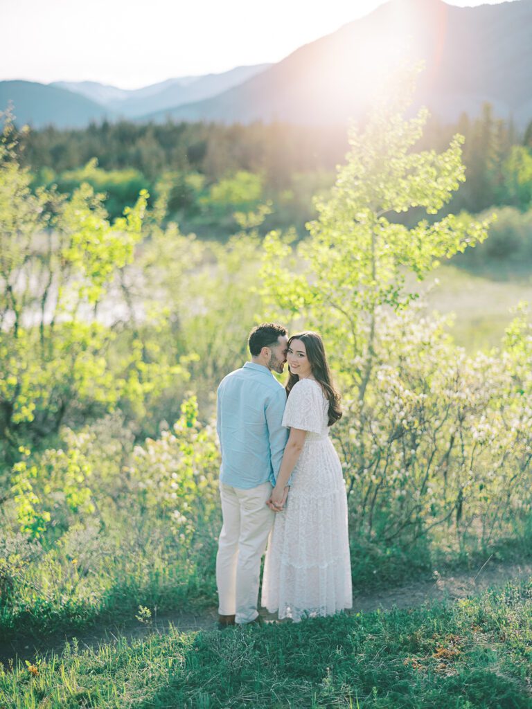 banff engagement photos