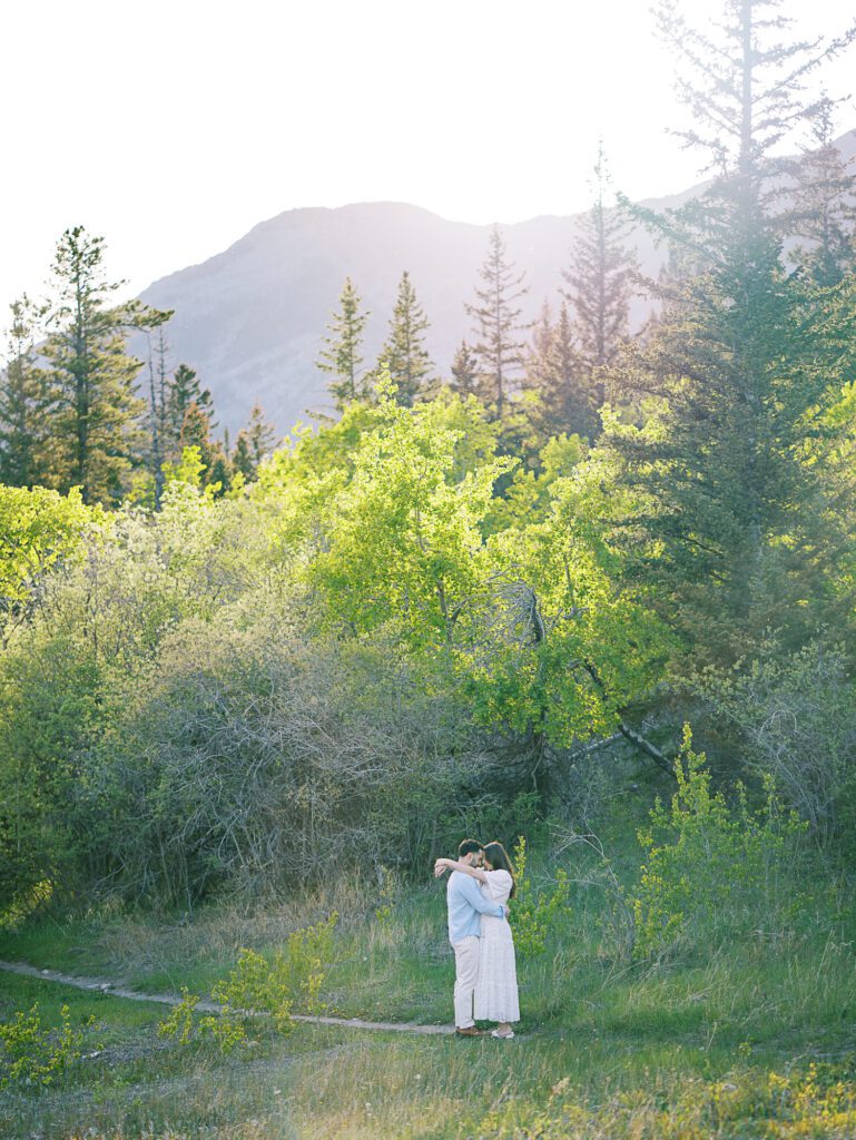 banff engagement photos