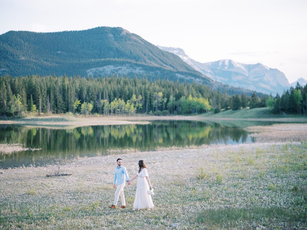 banff engagement photos