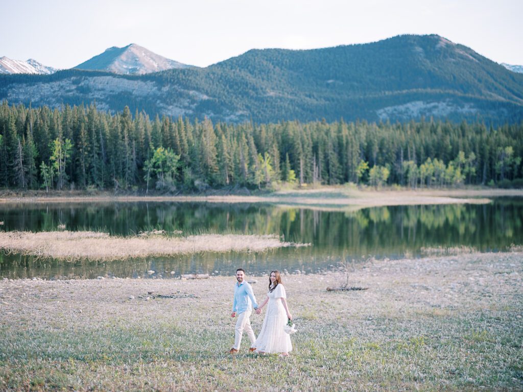banff engagement photos