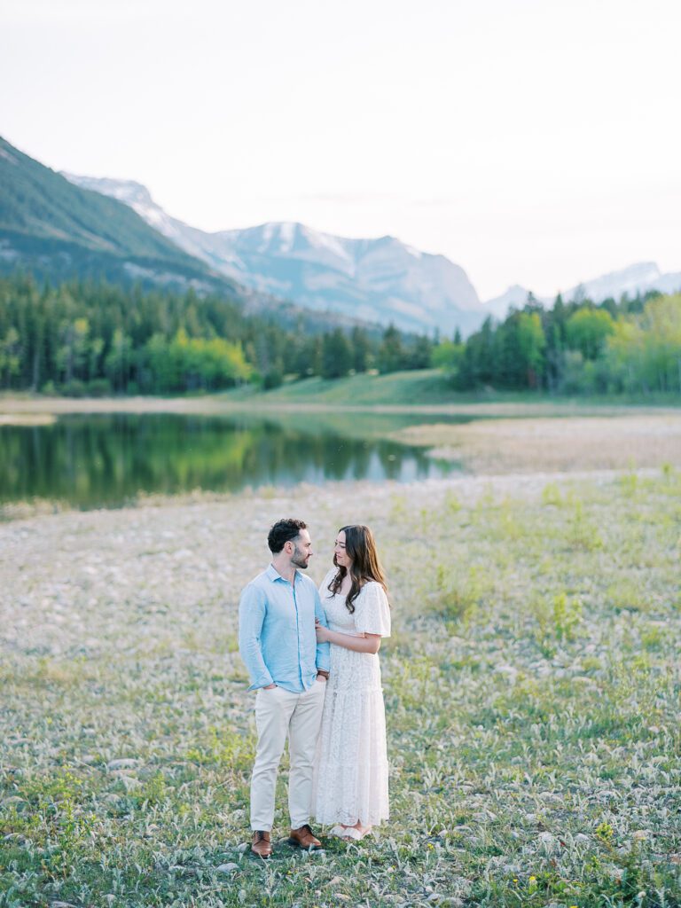 banff engagement photos