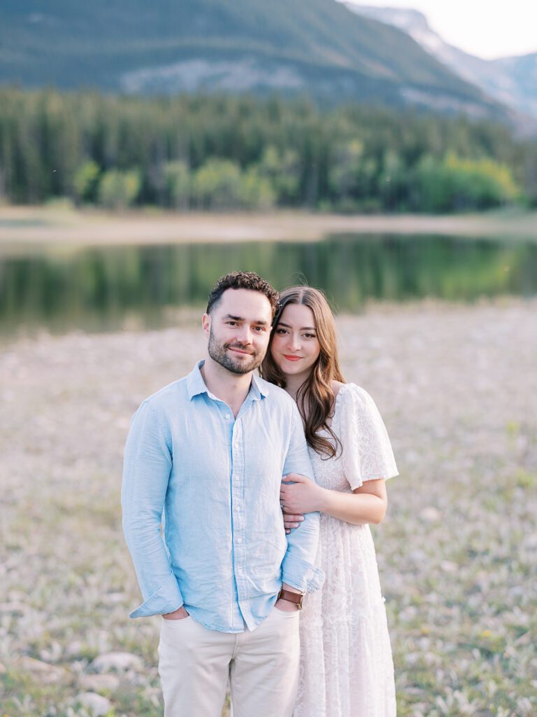 banff engagement photos