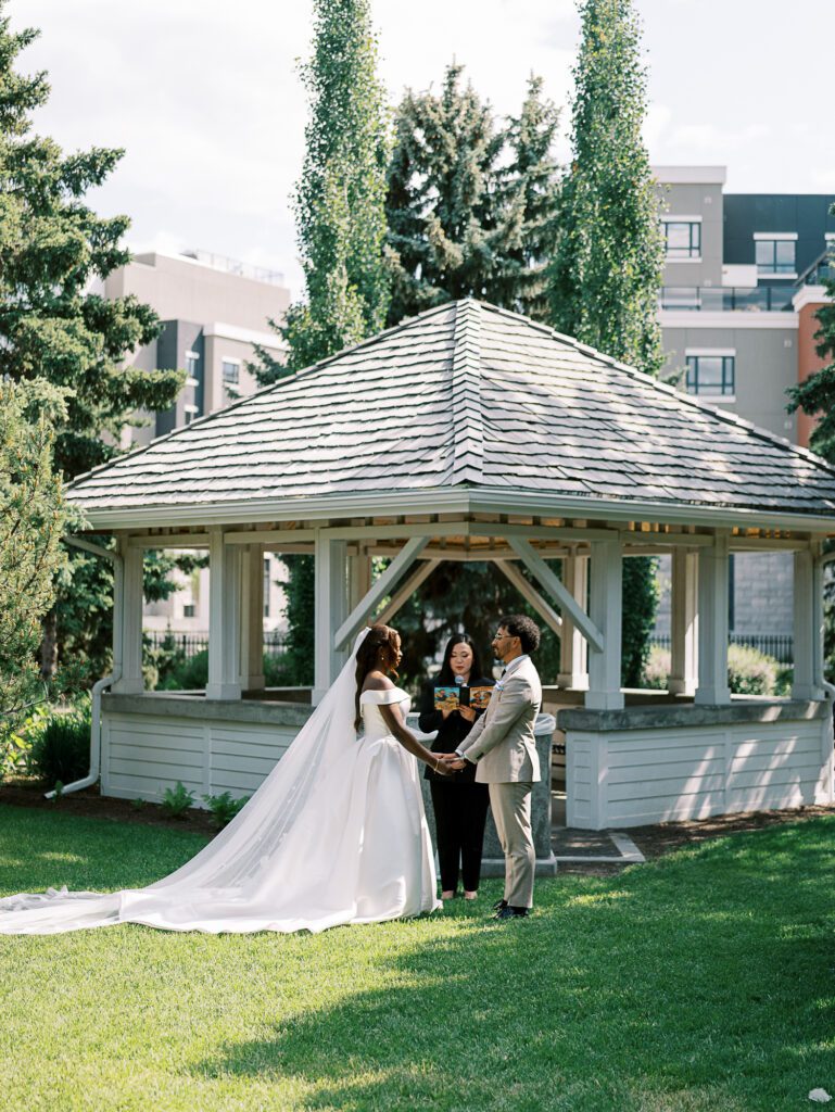 Calgary Wedding at Inn on Officer's Garden