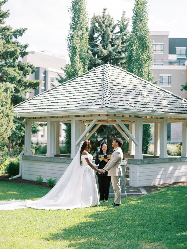 Calgary Wedding at Inn on Officer's Garden